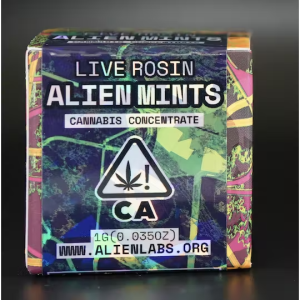 Alien Mints Hash Rosin