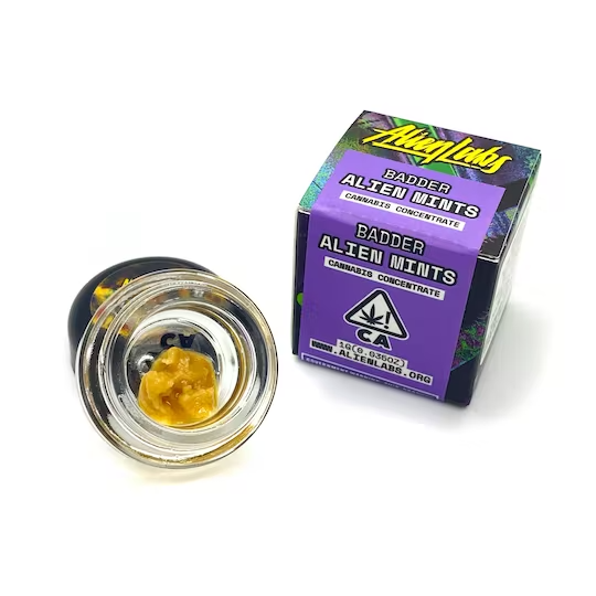 Alien Mints Live Resin Badder